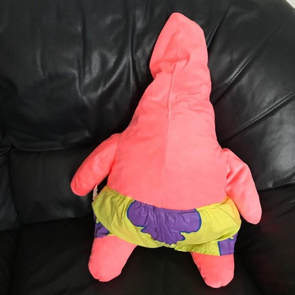 Giant SpongeBob SquarePants Patrick Star Pink Starfish Plush Stuffed Toy 24" - Picture 3 of 3